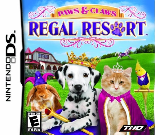 Paws & Claws Regal Resort box art for Nintendo DS